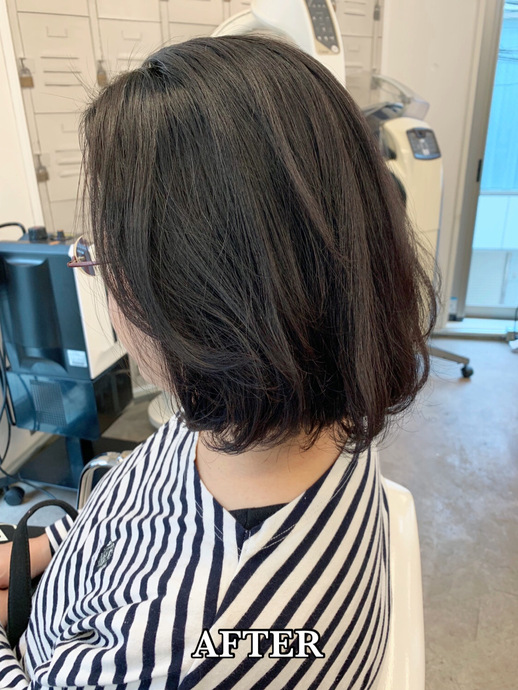 【デジタルパーマ】くせ毛さんにオススメ♪艶感ニュアンスパーマ Perm before&amp;after MAGNOLiA (マグノリア