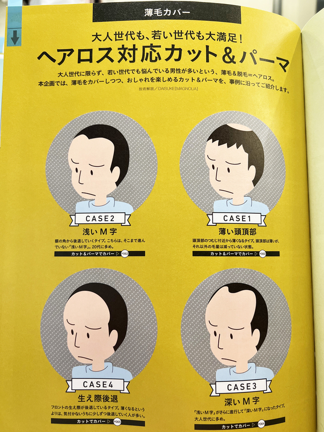 大人の男の薄毛対策 ボリュームアップした髪型はパーマで叶える Careblog Magnolia マグノリア 東京 表参道にあるパーマ専門店