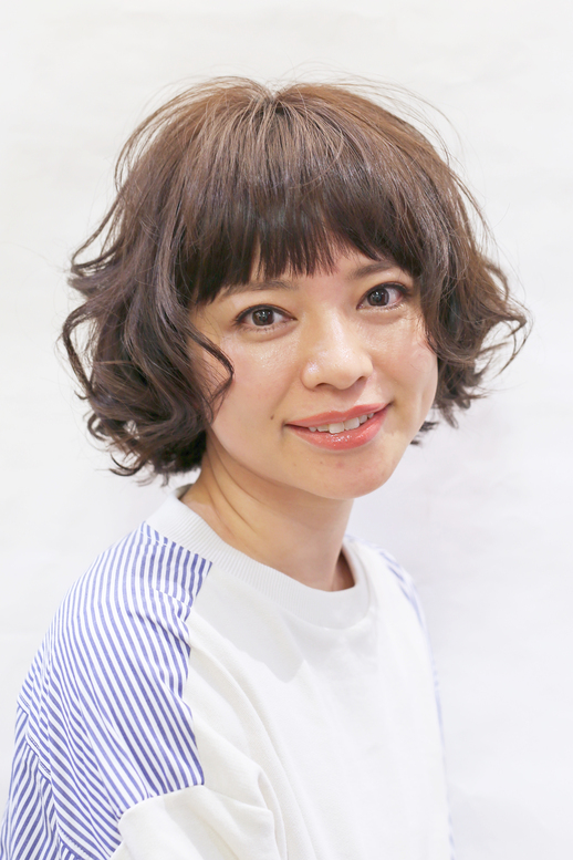 くせ毛を活かしたフラッフィパーマ Gallery MAGNOLiA (マグノリア) 東京・表参道にあるパーマが得意なヘアサロン