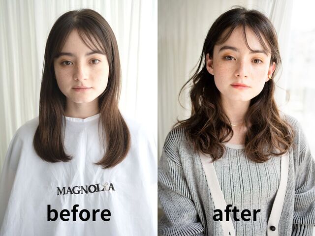 パーマビフォーアフターまとめ | Staff Blog | MAGNOLiA (マグノリア